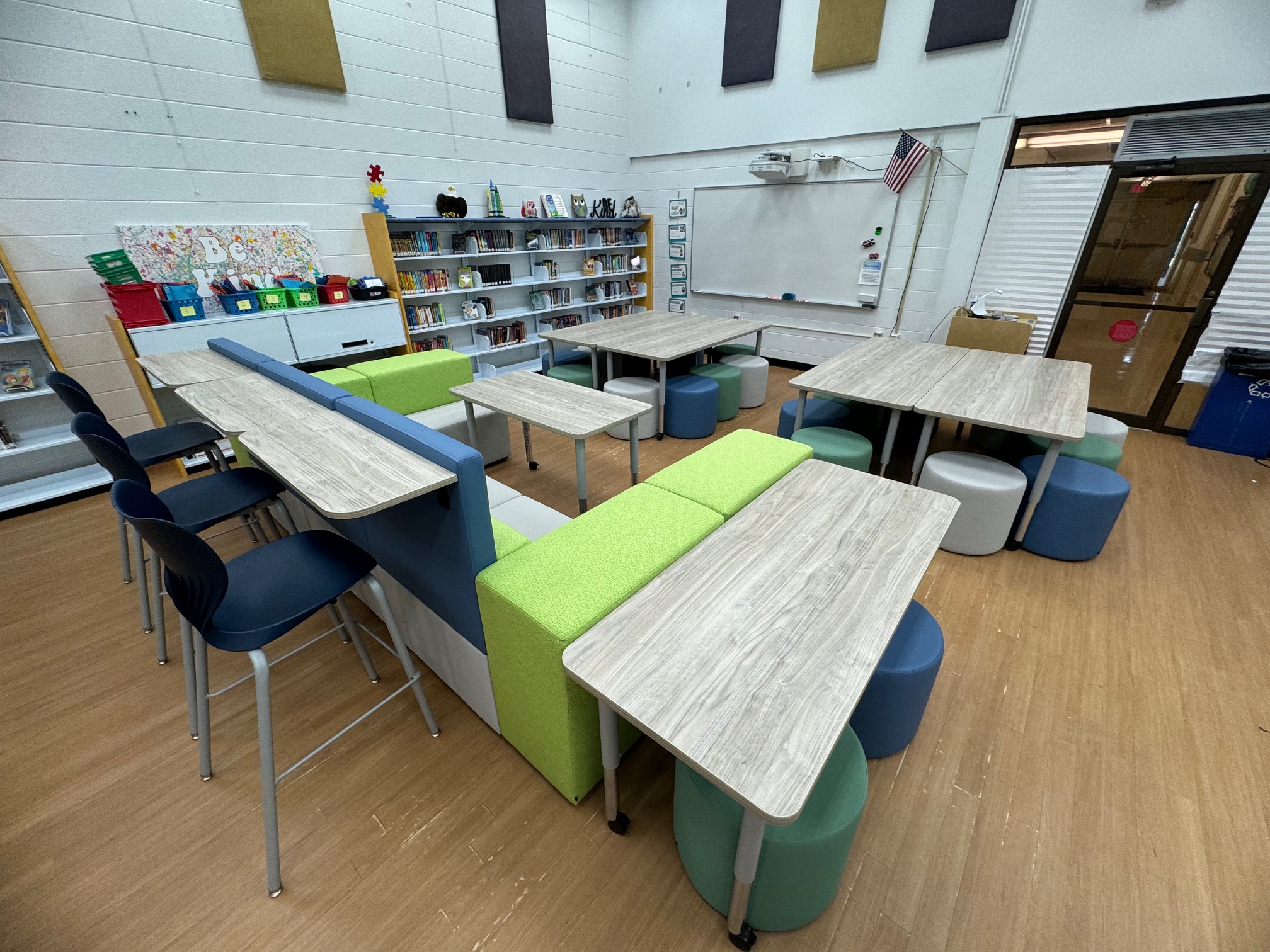 School Library Collaborative Area